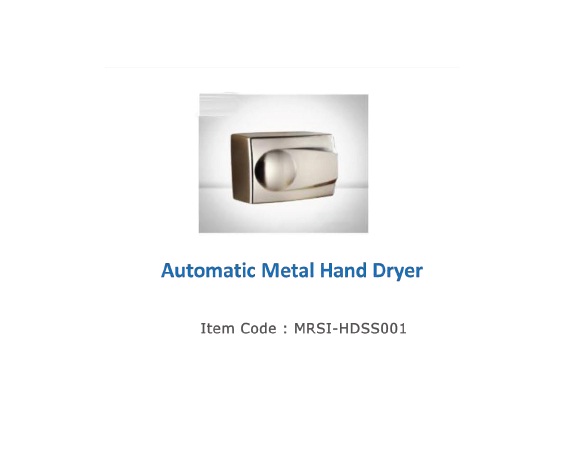 Manufacturers,Suppliers,Services Provider of Automatic Metal Hand Dryer